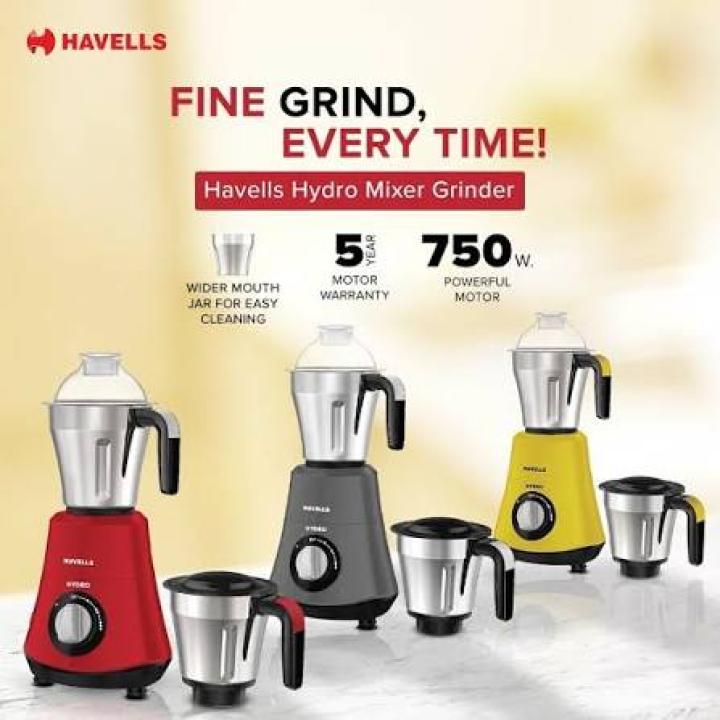 HAVELLS HYDRO MIXER GRINDER 750W