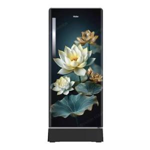 HAIER 190L 5 STAR GLASS DOOR REFRIGERATOR