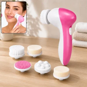 Facial Massager – 5-in-1 Body Cleanser & Exfoliator